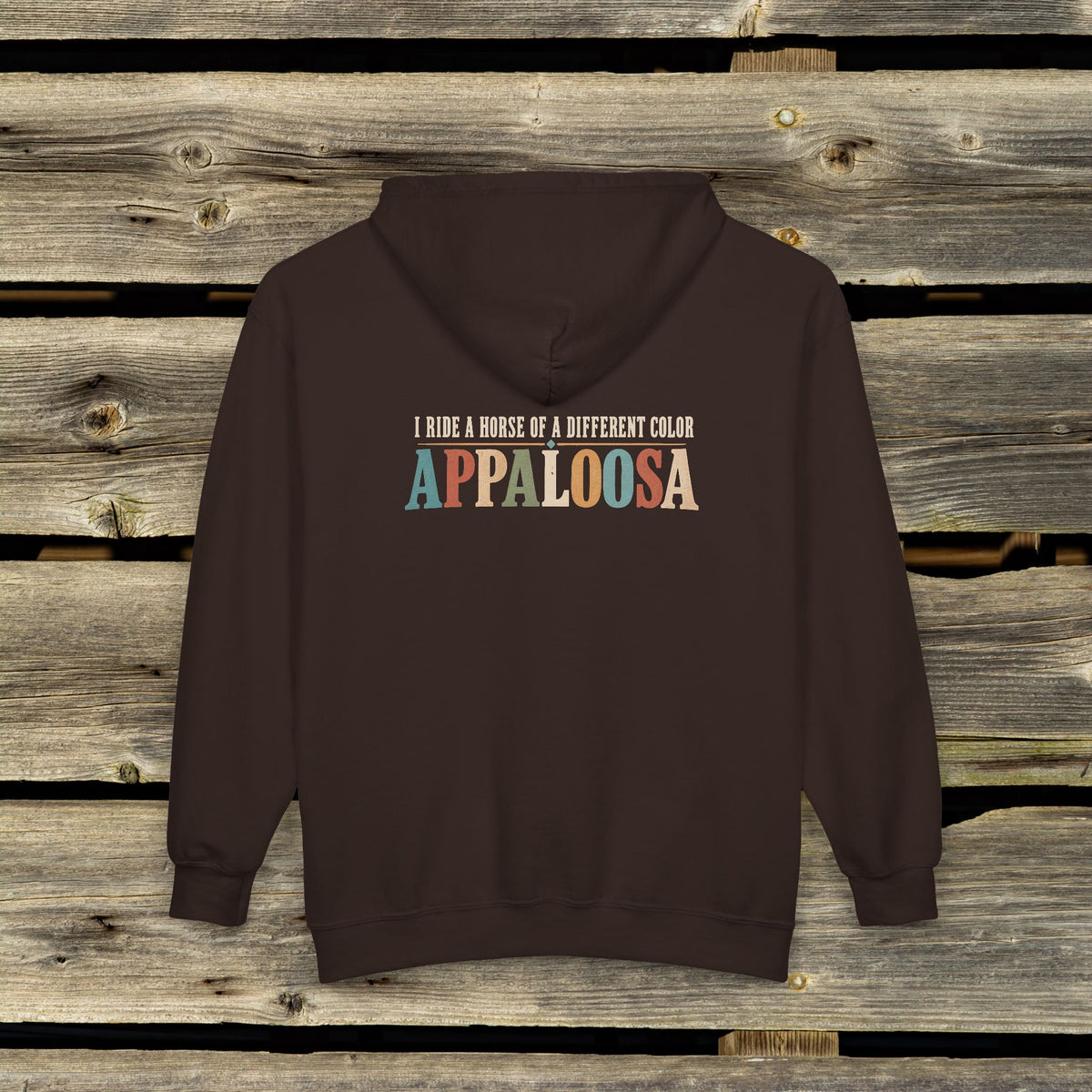 Appaloosa Horse Full-Zip Hoodie – Horse of a Different Color Jacket