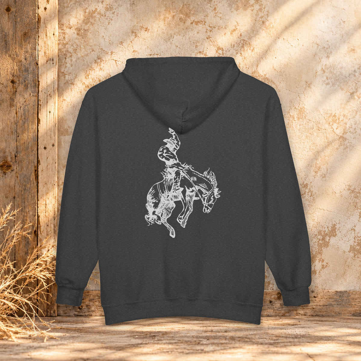 Rodeo Bronc Full-Zip Hoodie – Western Horse Jacket