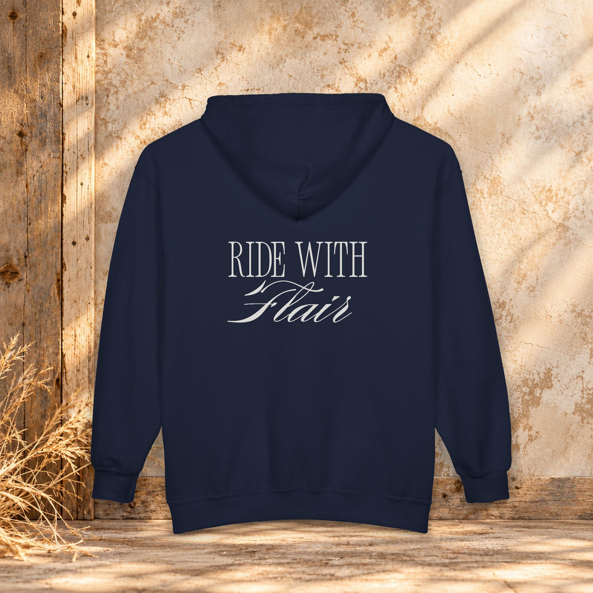 Ride With Flair Full-Zip Horse Hoodie – Equestrian Sweatshirt