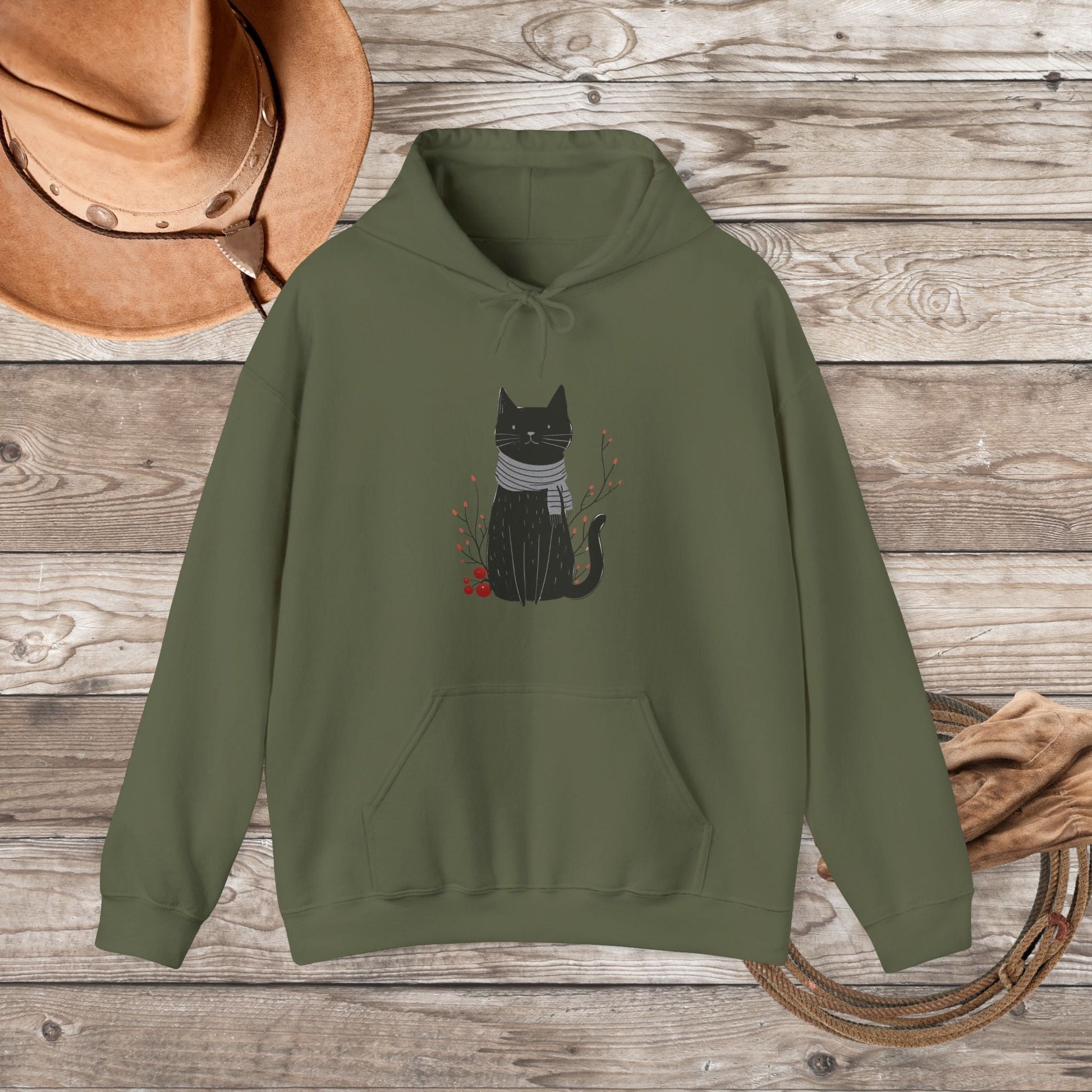 Cat Lover Hoodie Sweatshirt, Funny Sarcastic CAT, Gift for CAT Lover, Cat Person Sweatshirt - FlooredByArt