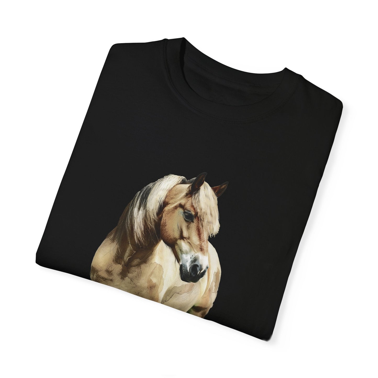 Comfort Colors Fjord Horse Shirt, New Norwegian Fjord Horse Art Tee, County Western Shirt - FlooredByArt