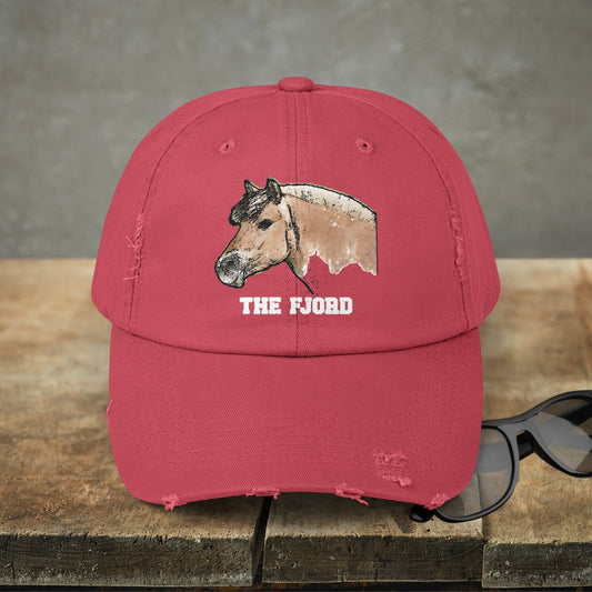 Fjord Horse Hat Cap, Horse Art Baseball Style Cap of Fjord - FlooredByArt
