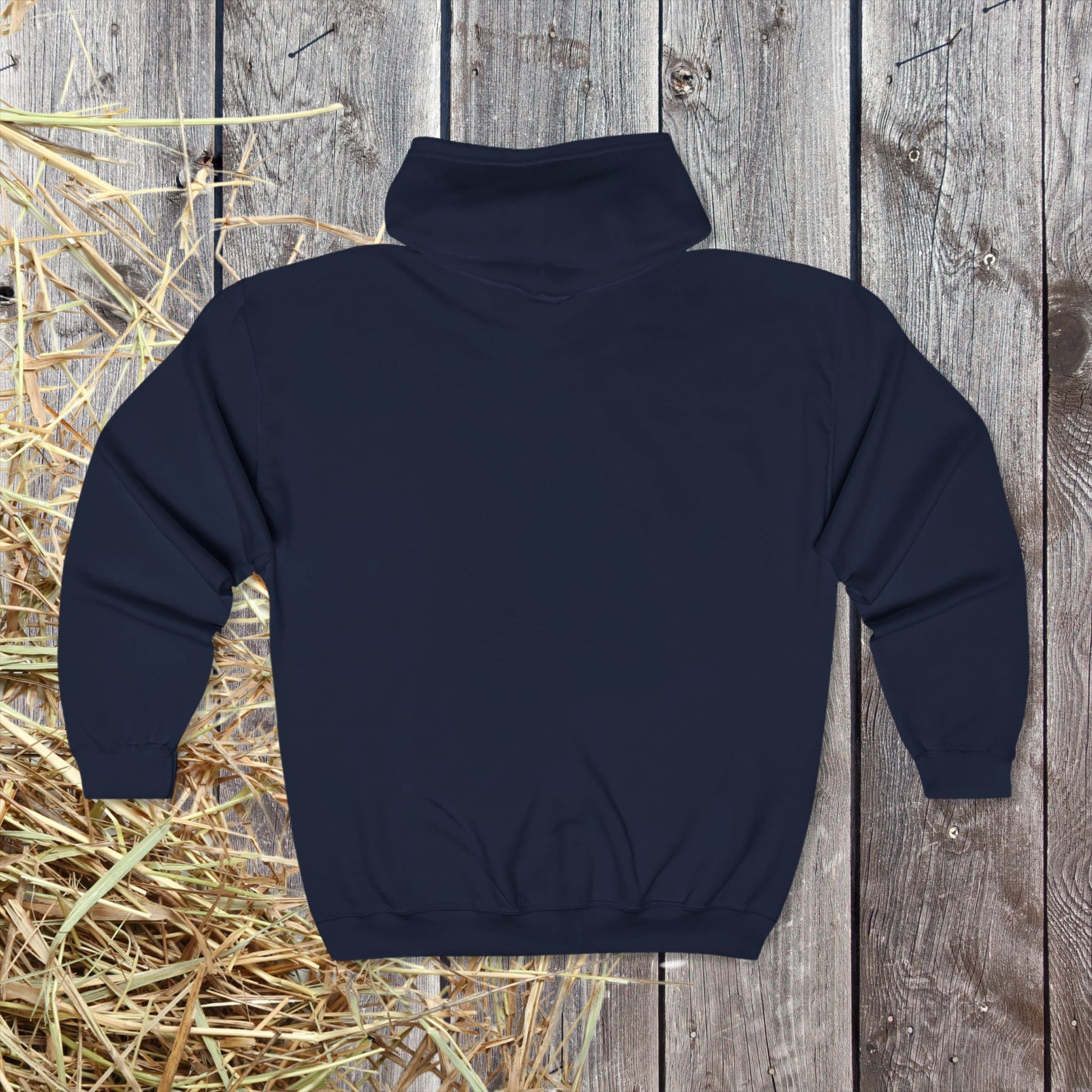 Full Zip Retro Wild Horses Running Hoodie Jacket - 90's Vintage Horse Lover Gift Outfit Boho Unisex Heavy Gildan, Horse Lover Gift - FlooredByArt