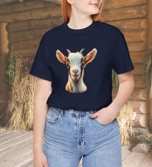 Goat T-Shirts, Cute Goats Shirt, Farm Girl Animal Shirt, Goat Lover Shirt, Farm Life Tee - FlooredByArt