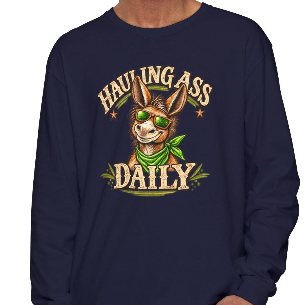 Donkey Long Sleeve Shirt – Bad Ass Ruckus Comfort Colors Tee