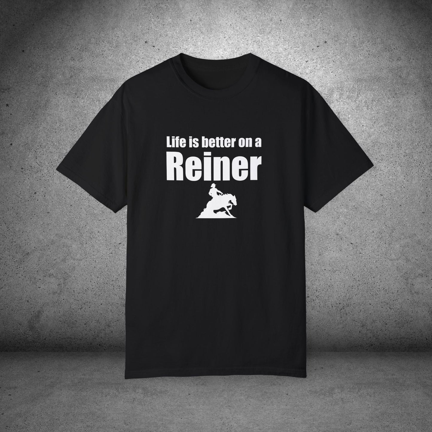 Horse Lover Garment - Dyed T-Shirt – Vintage - Style Comfort Colors Tee - FlooredByArt