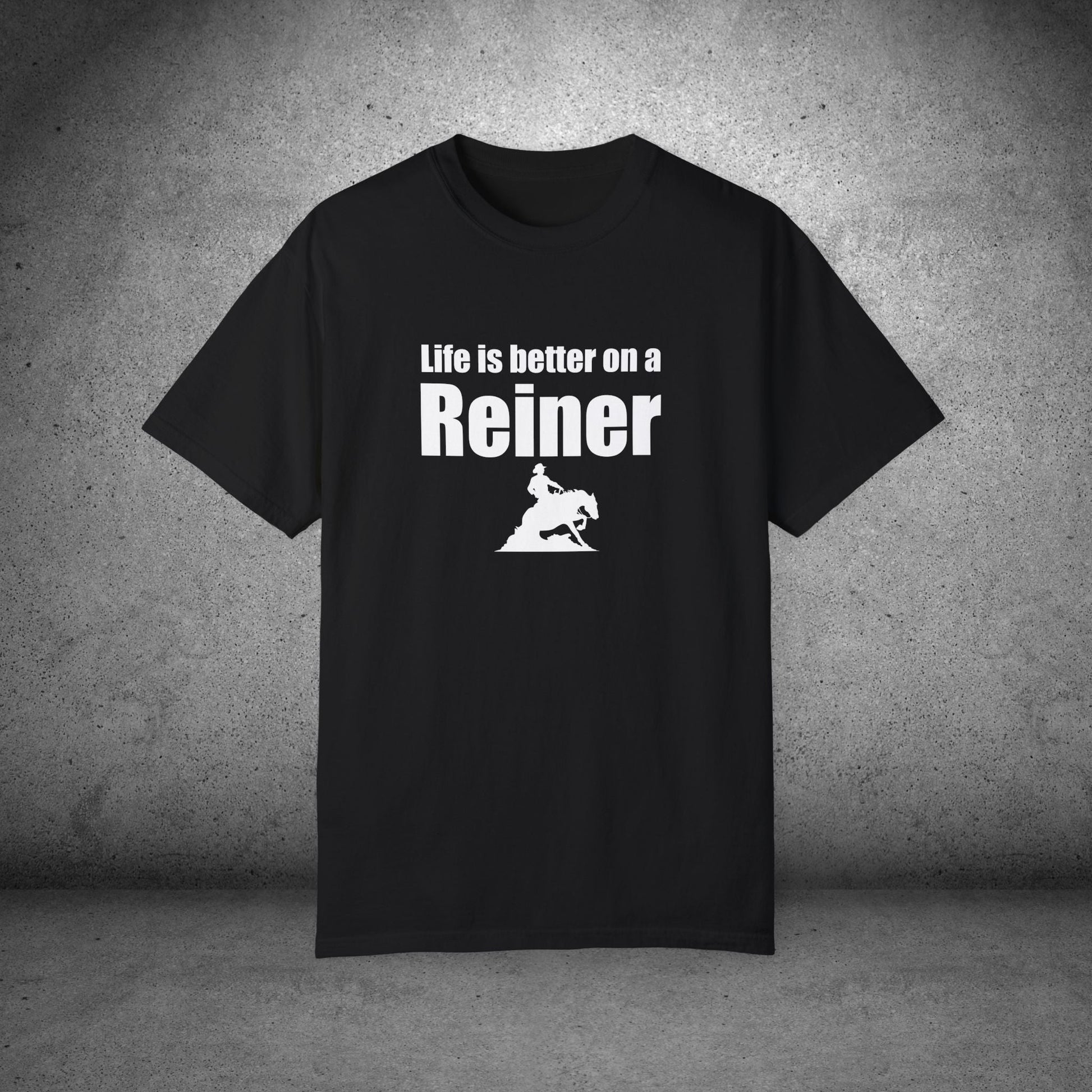 Horse Lover Garment - Dyed T-Shirt – Vintage - Style Comfort Colors Tee - FlooredByArt