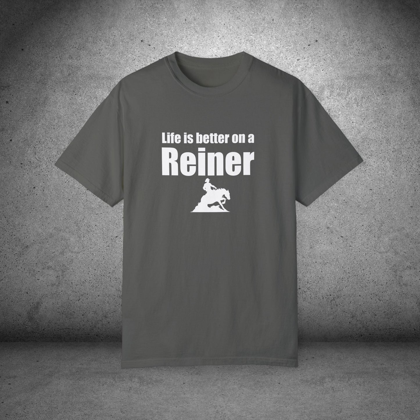 Horse Lover Garment - Dyed T-Shirt – Vintage - Style Comfort Colors Tee - FlooredByArt