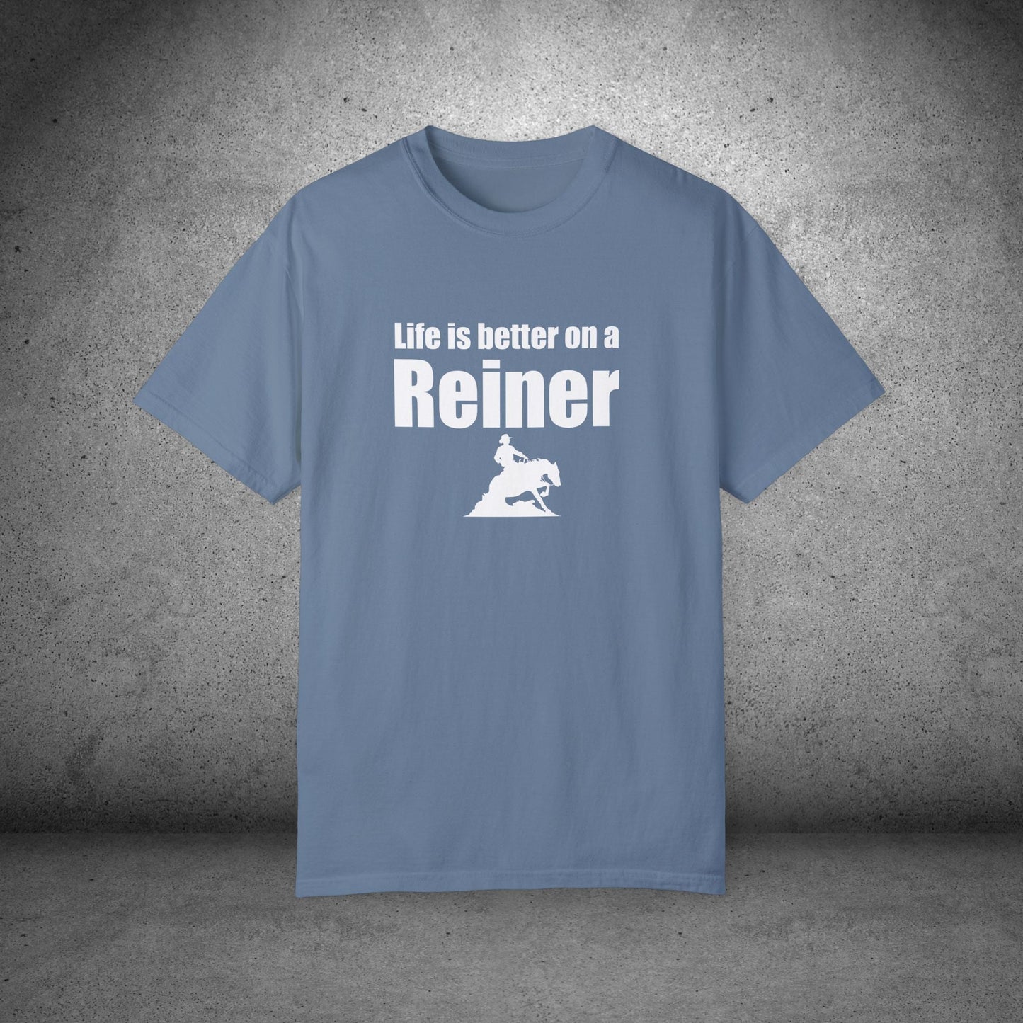 Horse Lover Garment - Dyed T-Shirt – Vintage - Style Comfort Colors Tee - FlooredByArt