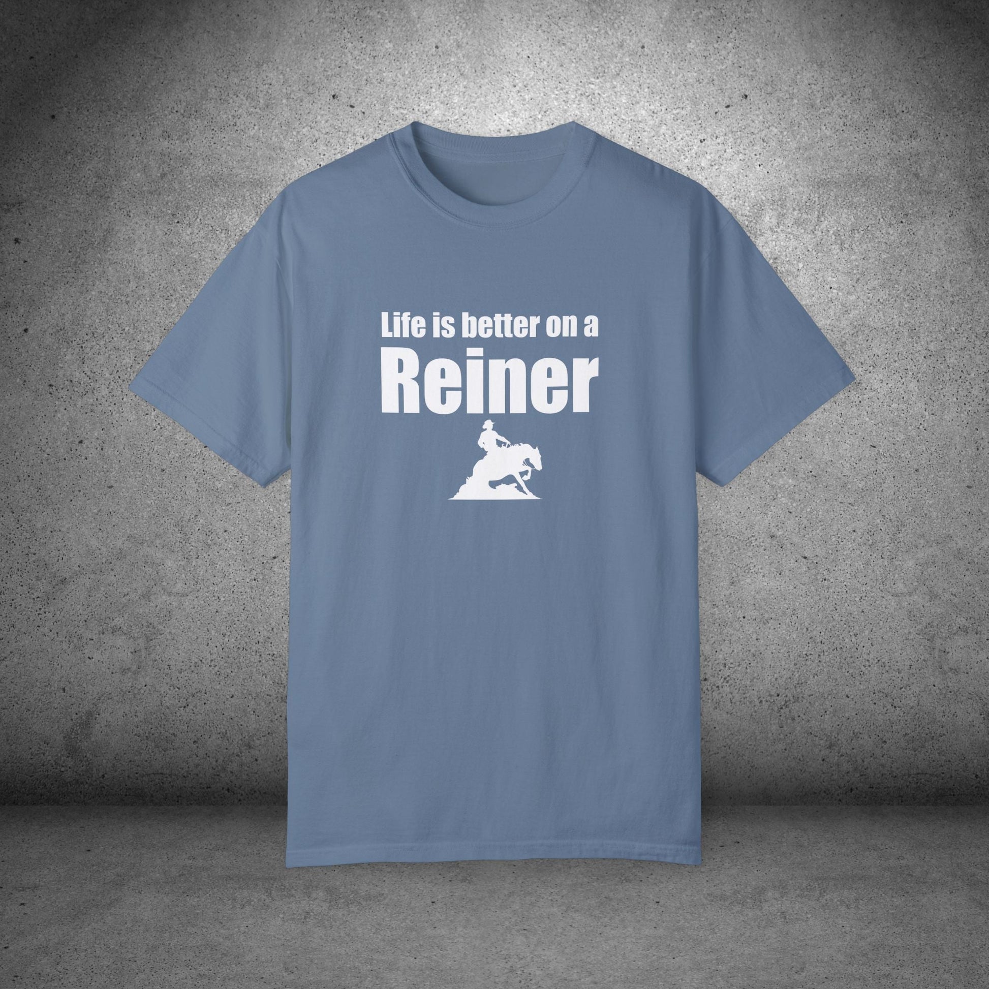 Horse Lover Garment - Dyed T-Shirt – Vintage - Style Comfort Colors Tee - FlooredByArt