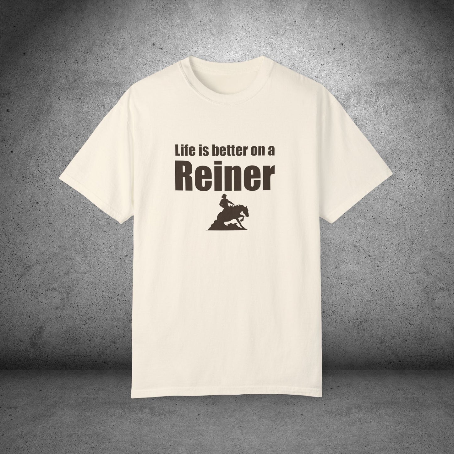 Horse Lover Garment - Dyed T-Shirt – Vintage - Style Comfort Colors Tee - FlooredByArt