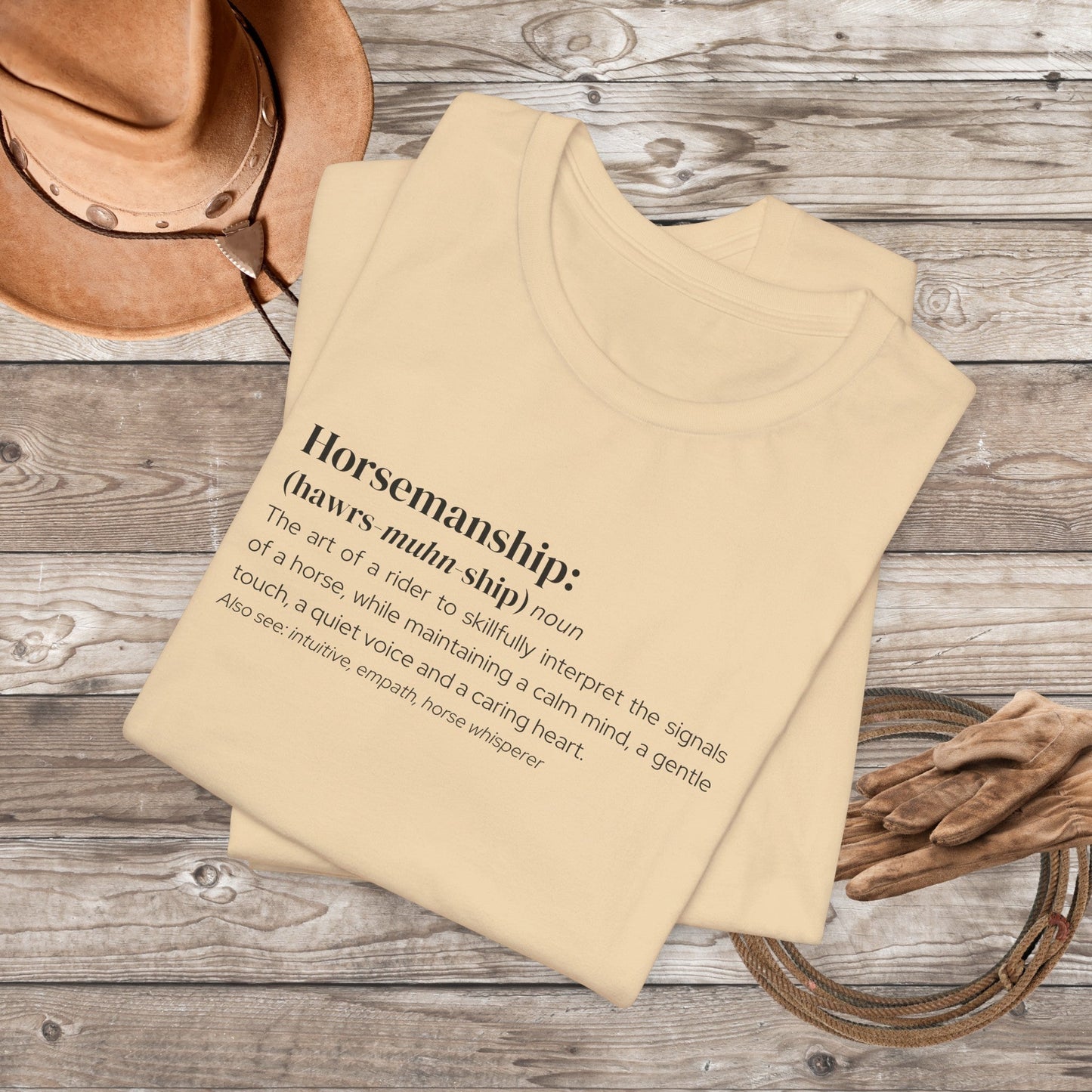 Horsemanship Shirt, Equestrian Horse Training Definition, Barn Ring Shirt - FlooredByArt