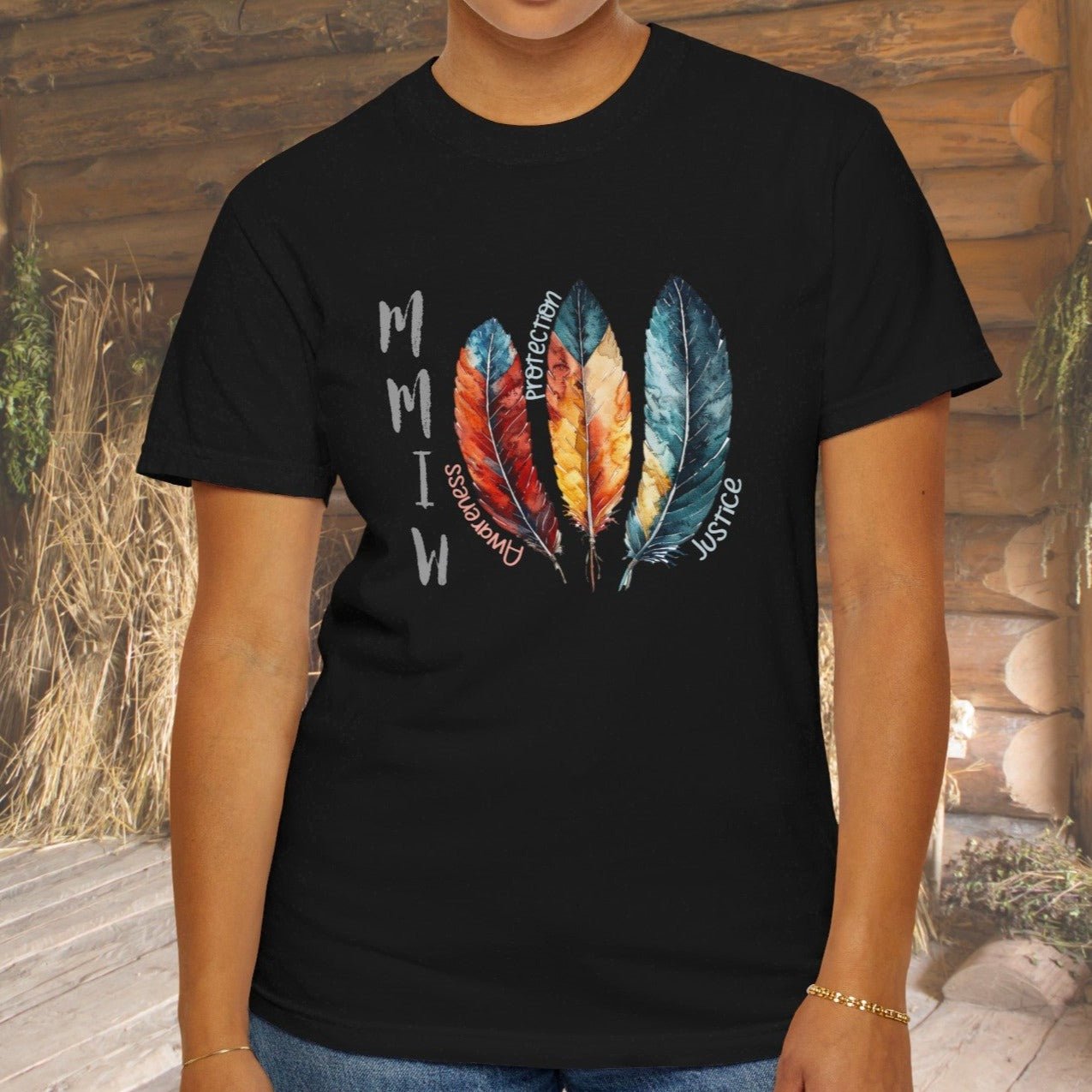 Native American MMIW Comfort Colors Tshirt, Solidarity Tee, Stolen Sisters Shirts - FlooredByArt