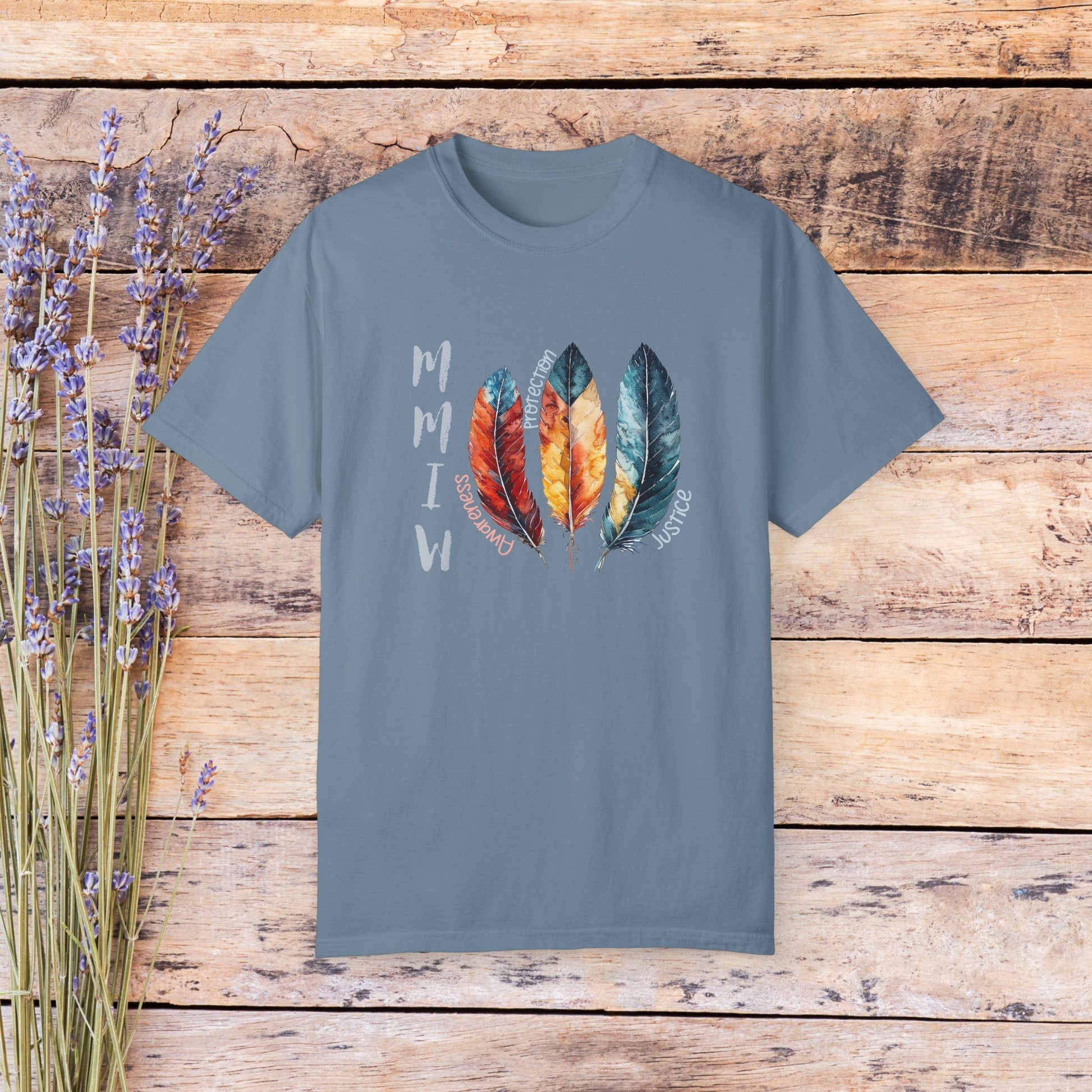 Native American MMIW Comfort Colors Tshirt, Solidarity Tee, Stolen Sisters Shirts - FlooredByArt