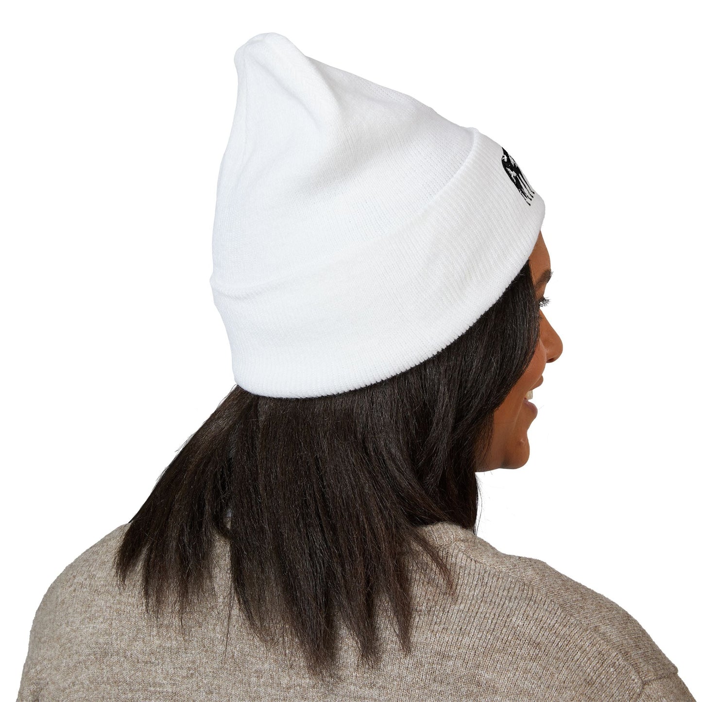 Paint Horse Embroidered Beanie – Cozy Winter Hat for Horse Lovers - FlooredByArt