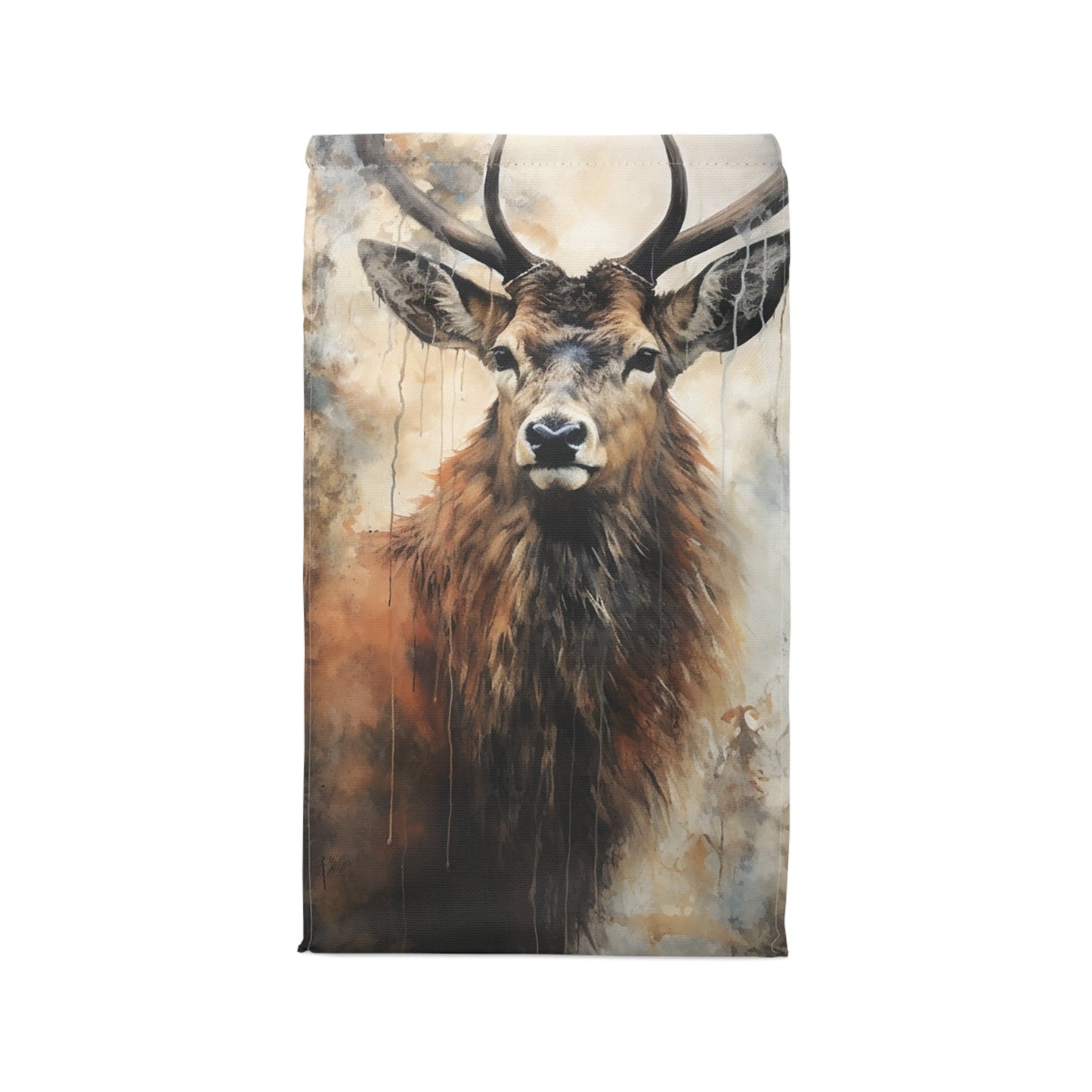 Personalized Boys Deer Hunter Lunch Bag, Custom Insulated Stag Deer Lunch bag, Wildlife Back - to - school - FlooredByArt