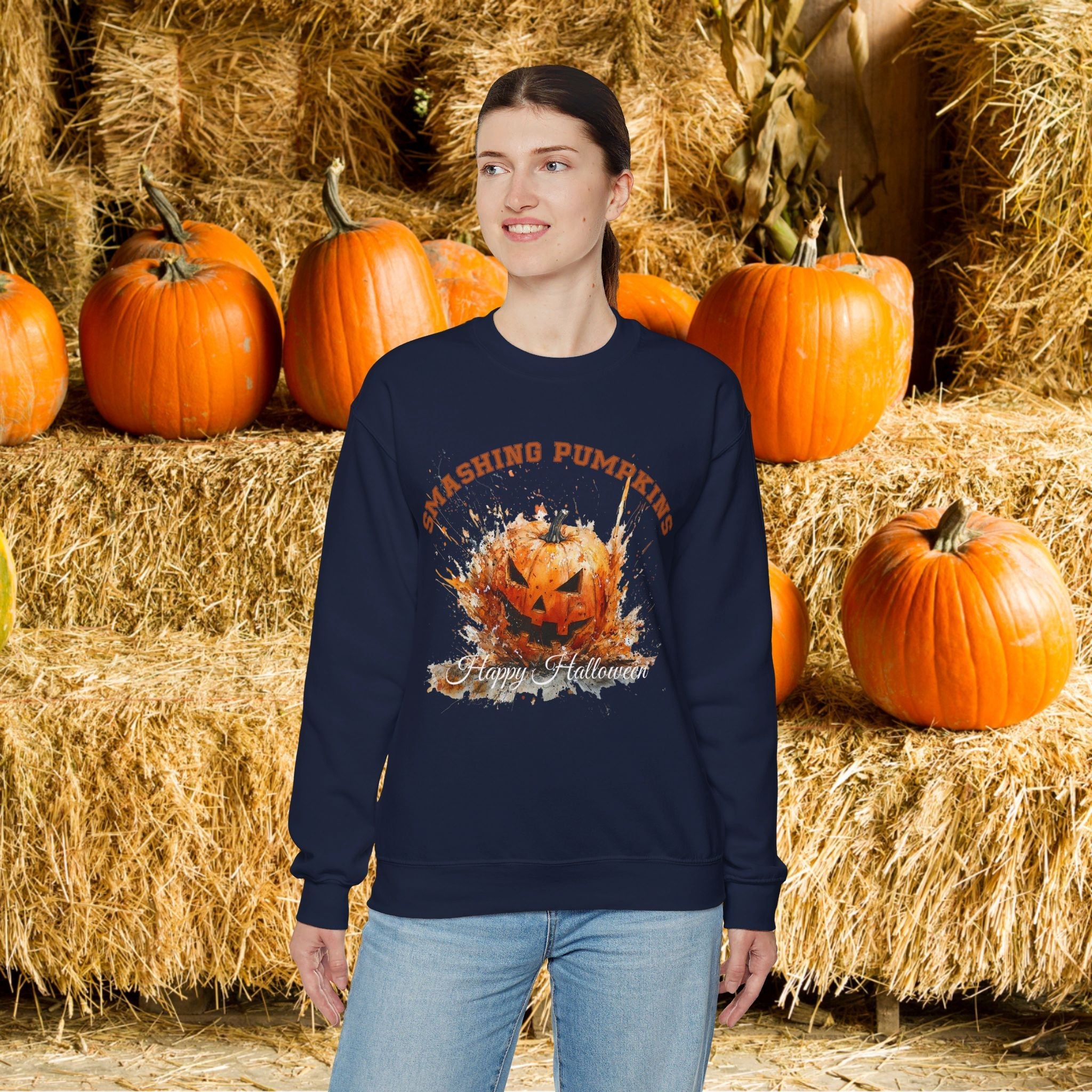 Halloween pumpkin sweater best sale