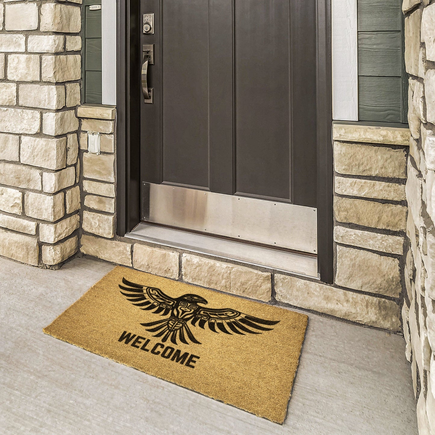 Thunderbird Doormat Style 1 - FlooredByArt