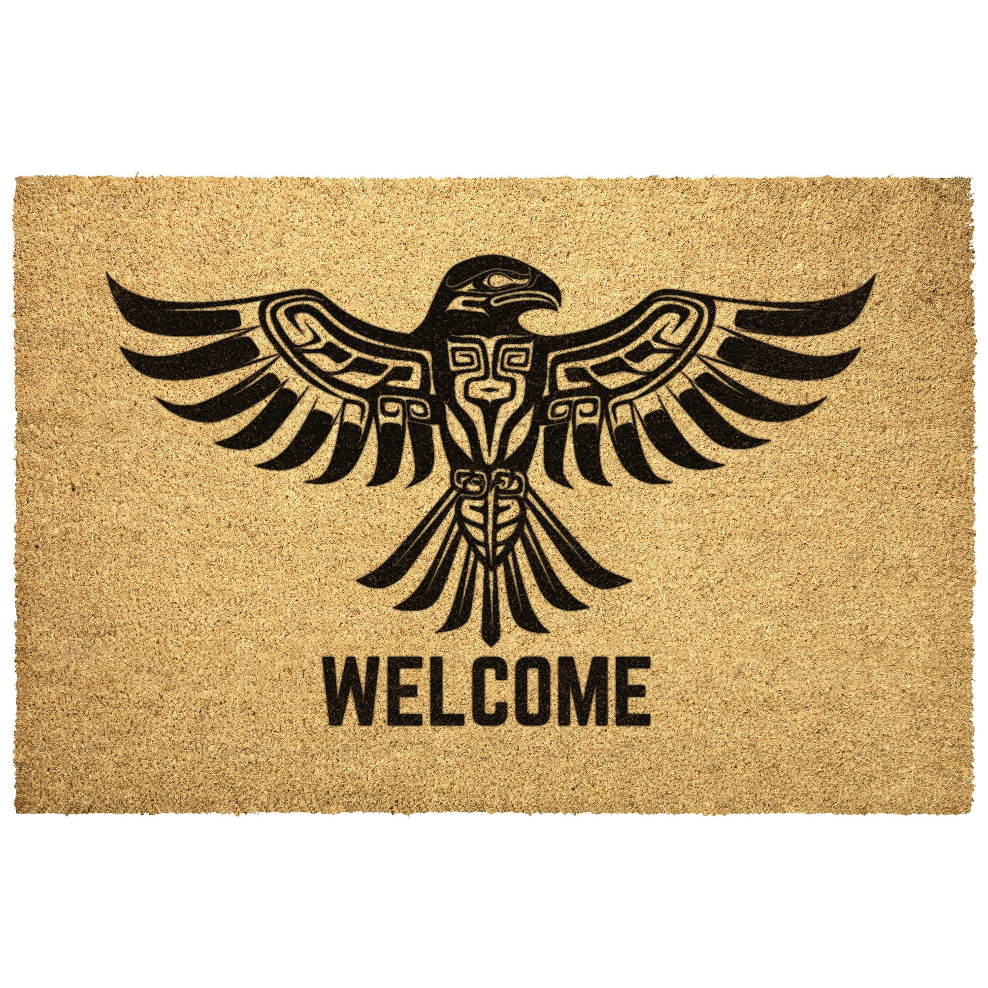 Thunderbird Doormat Style 1 - FlooredByArt