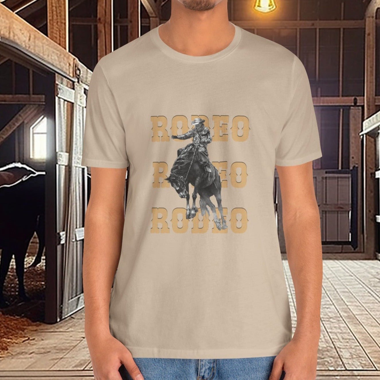 Vintage Rodeo Bronc Rider Shirt, Western Cowboy Shirt, Wild West Shirt - FlooredByArt