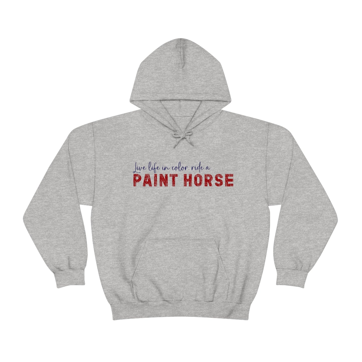 American Paint Horse Sweatshirt Hoodie, Paint Horse Lover Gift - FlooredByArt