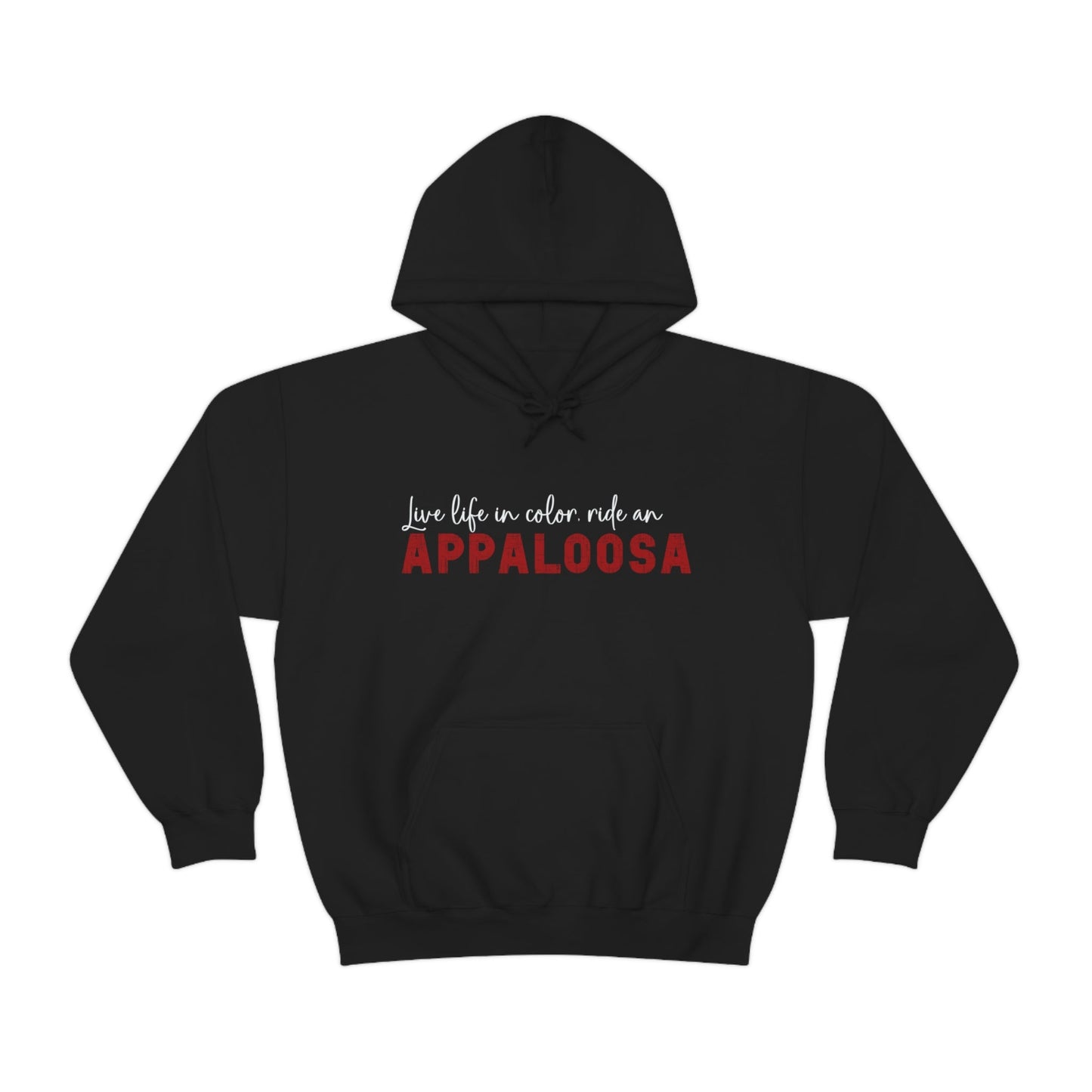 Appaloosa Horse Sweatshirt Hoodie, Horse Lover Gift, Unisex - FlooredByArt