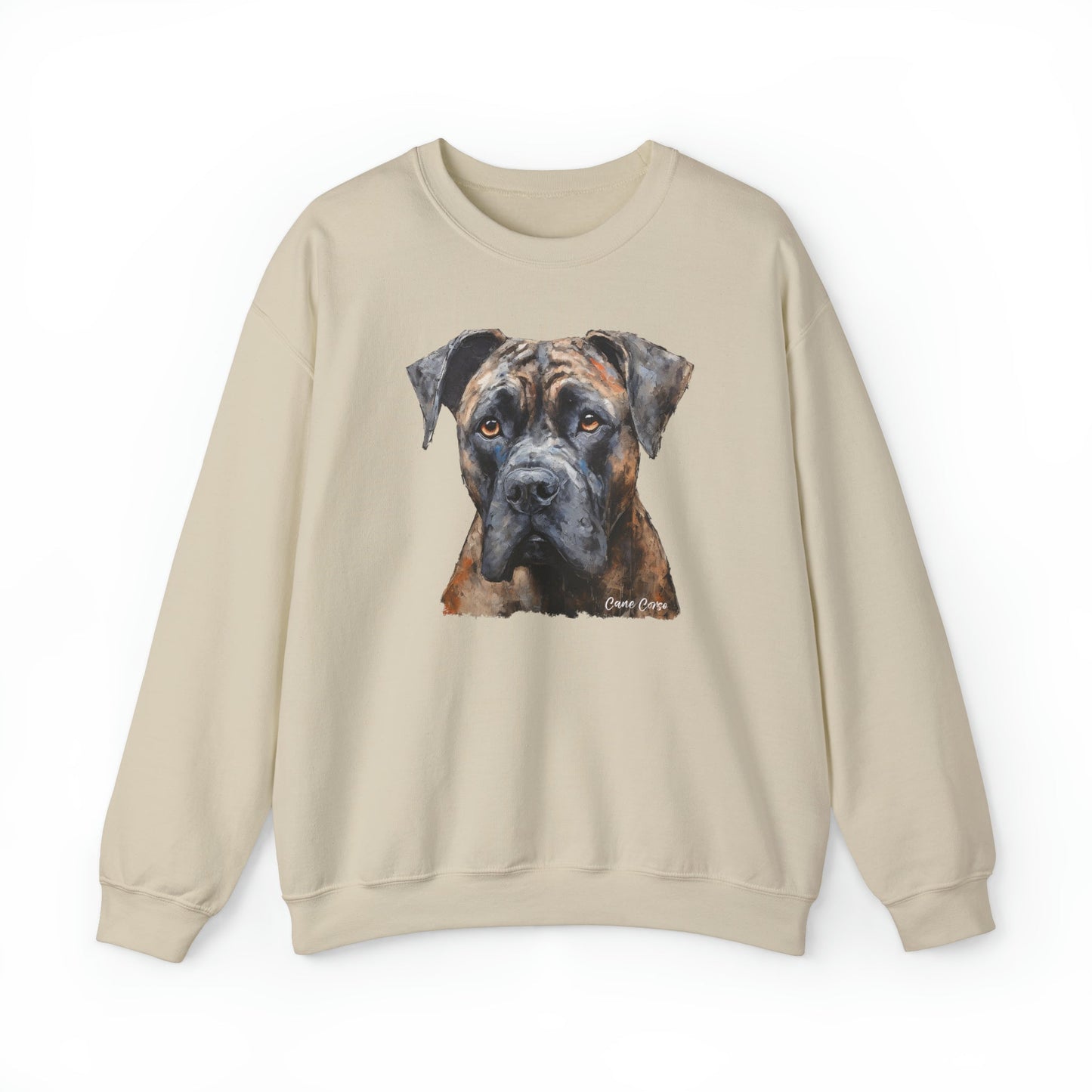 Cane Corso Art Sweatshirt or Tee, Mastiff Dog Dad, Cane Corso Mom Shirt - FlooredByArt