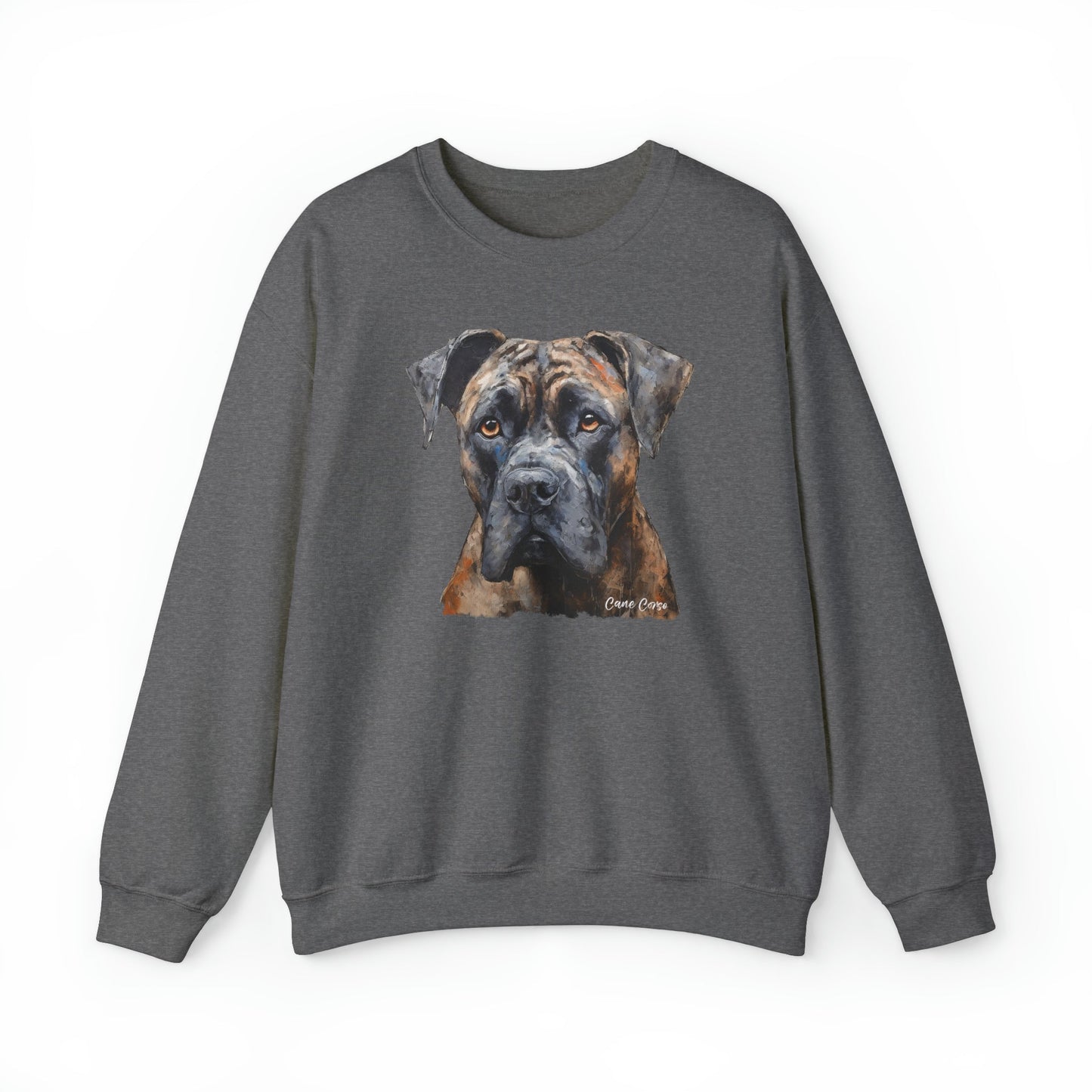 Cane Corso Art Sweatshirt or Tee, Mastiff Dog Dad, Cane Corso Mom Shirt - FlooredByArt