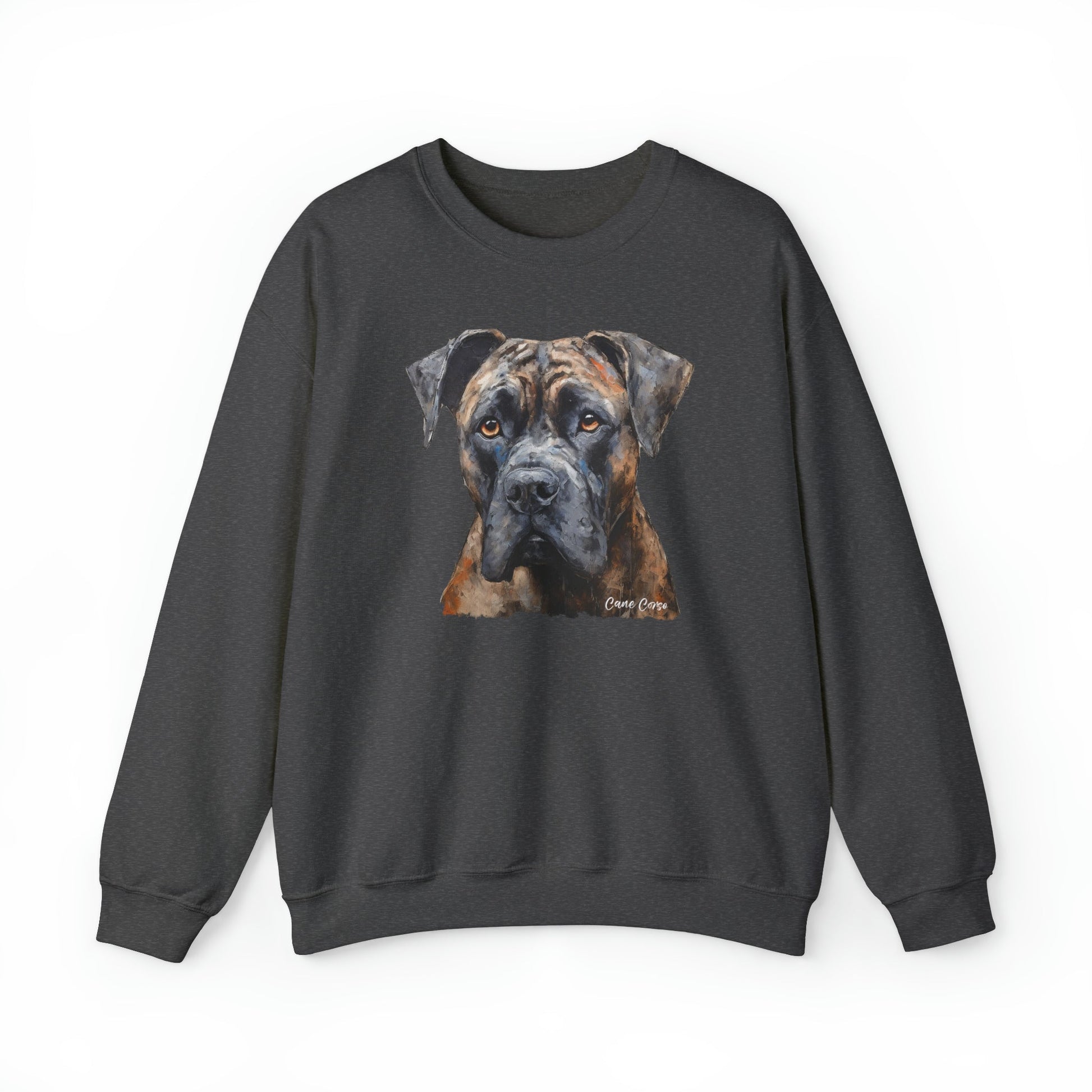 Cane Corso Art Sweatshirt or Tee, Mastiff Dog Dad, Cane Corso Mom Shirt - FlooredByArt