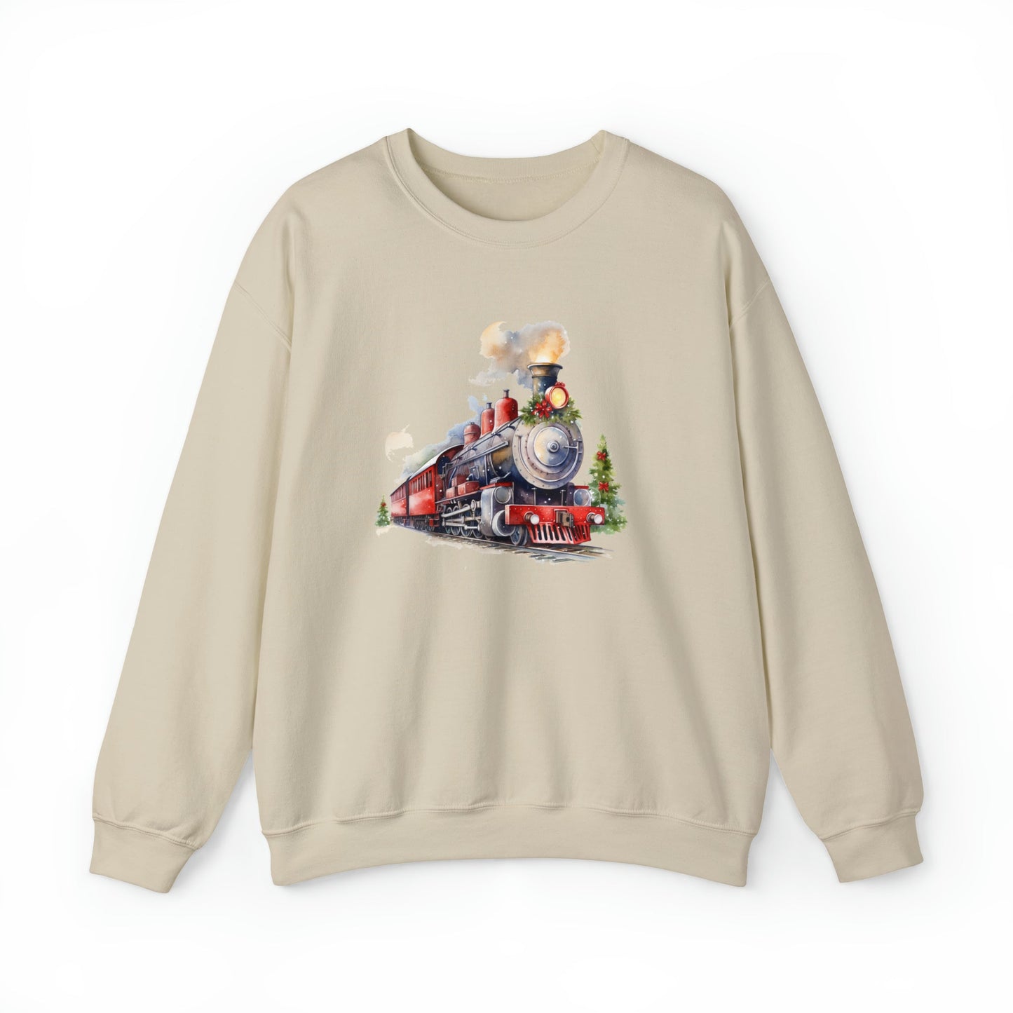 Christmas Train Sweatshit, Style #2, Whole Family Christmas Shirt - FlooredByArt
