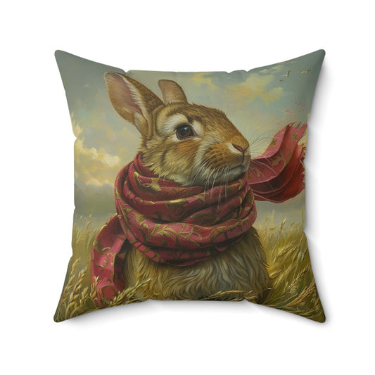 Enchanting Rabbit in Wildflowers - Whimsical, Magical, and Beautiful Home Decor - FlooredByArt