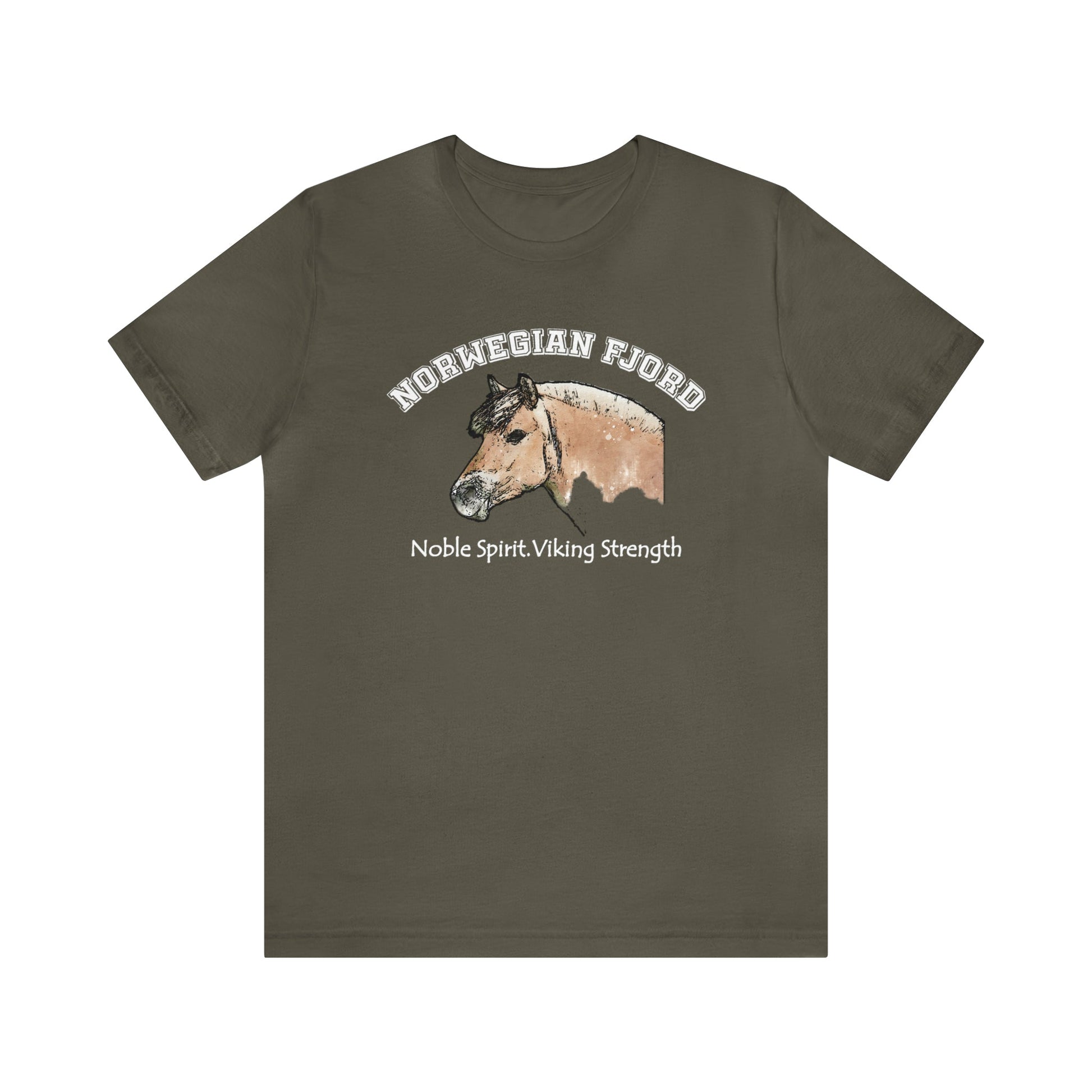 Fjord Horse Shirt, Norwegian Fjord Horse tee, Horse Shirt, County Western Shir - FlooredByArt