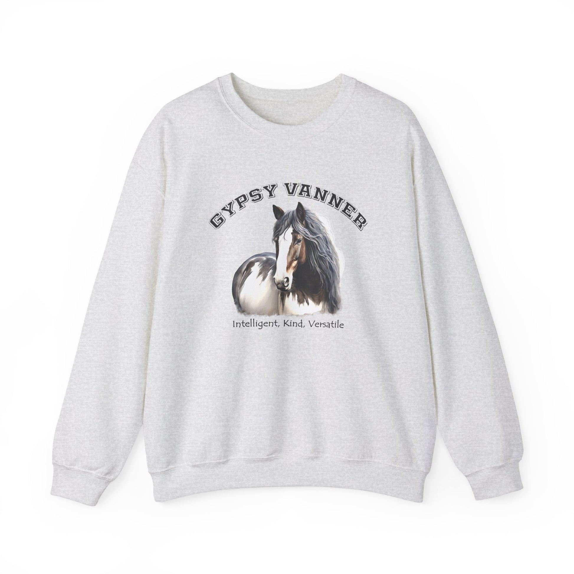 Gypsy Vanner Horse Shirt, British Vanner Horse Sweatshirt, Horse Shirt, County Western Shirt - FlooredByArt