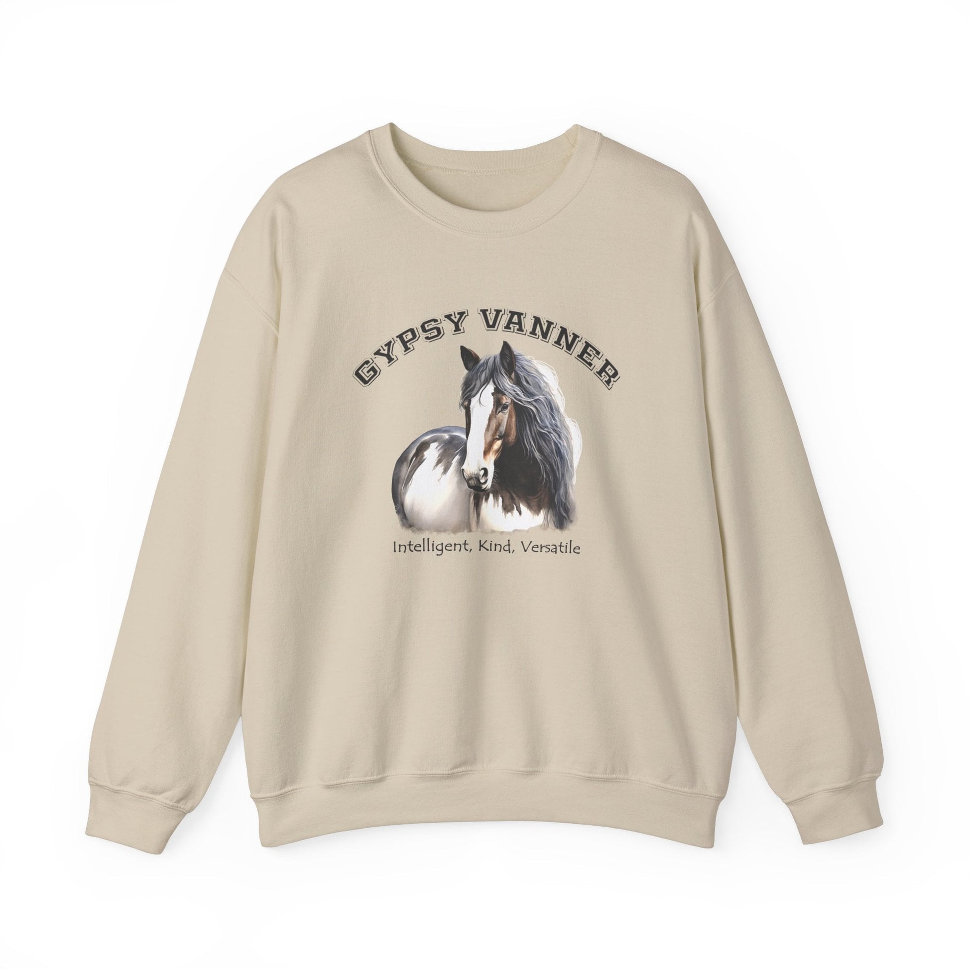 Gypsy Vanner Horse Shirt, British Vanner Horse Sweatshirt, Horse Shirt, County Western Shirt - FlooredByArt