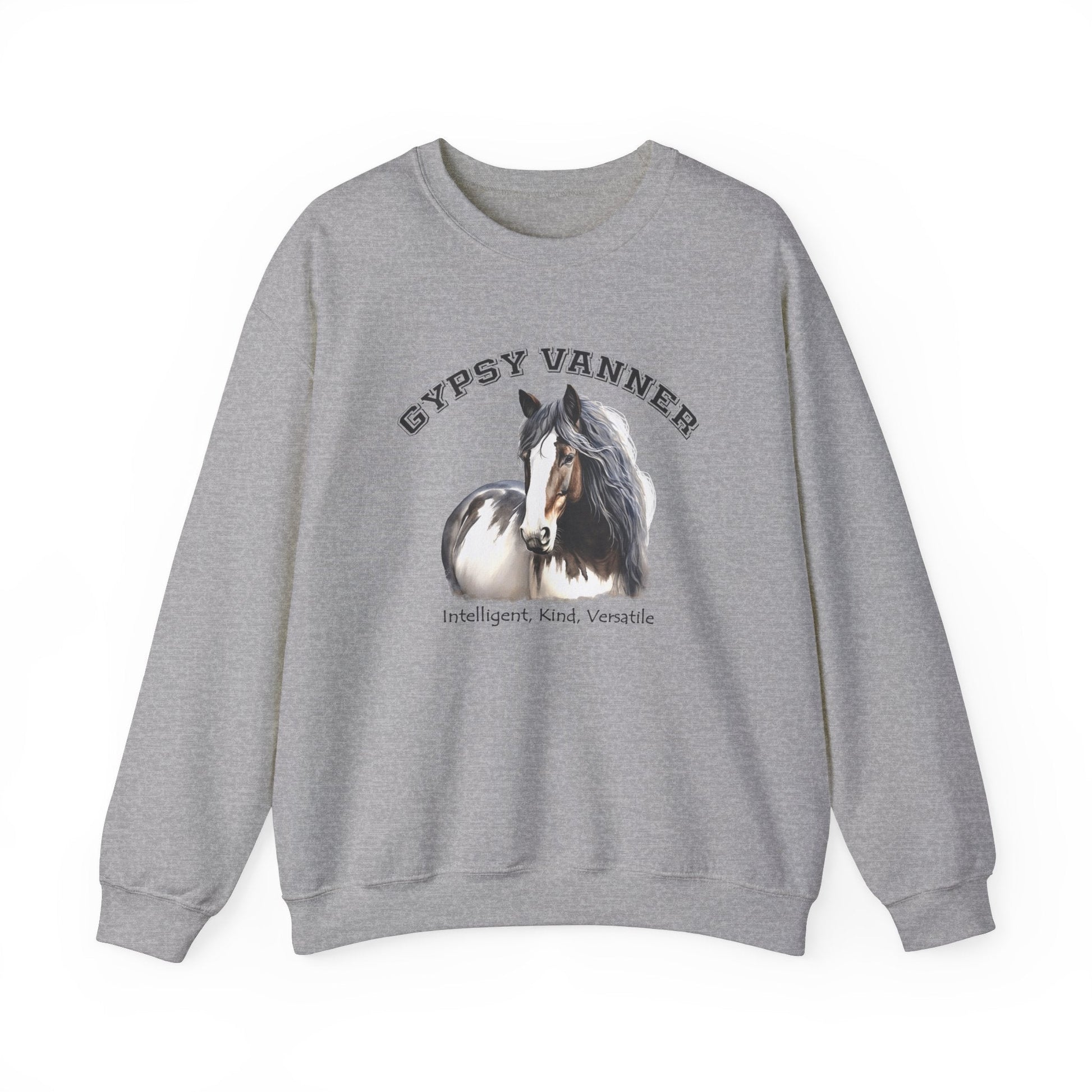 Gypsy Vanner Horse Shirt, British Vanner Horse Sweatshirt, Horse Shirt, County Western Shirt - FlooredByArt