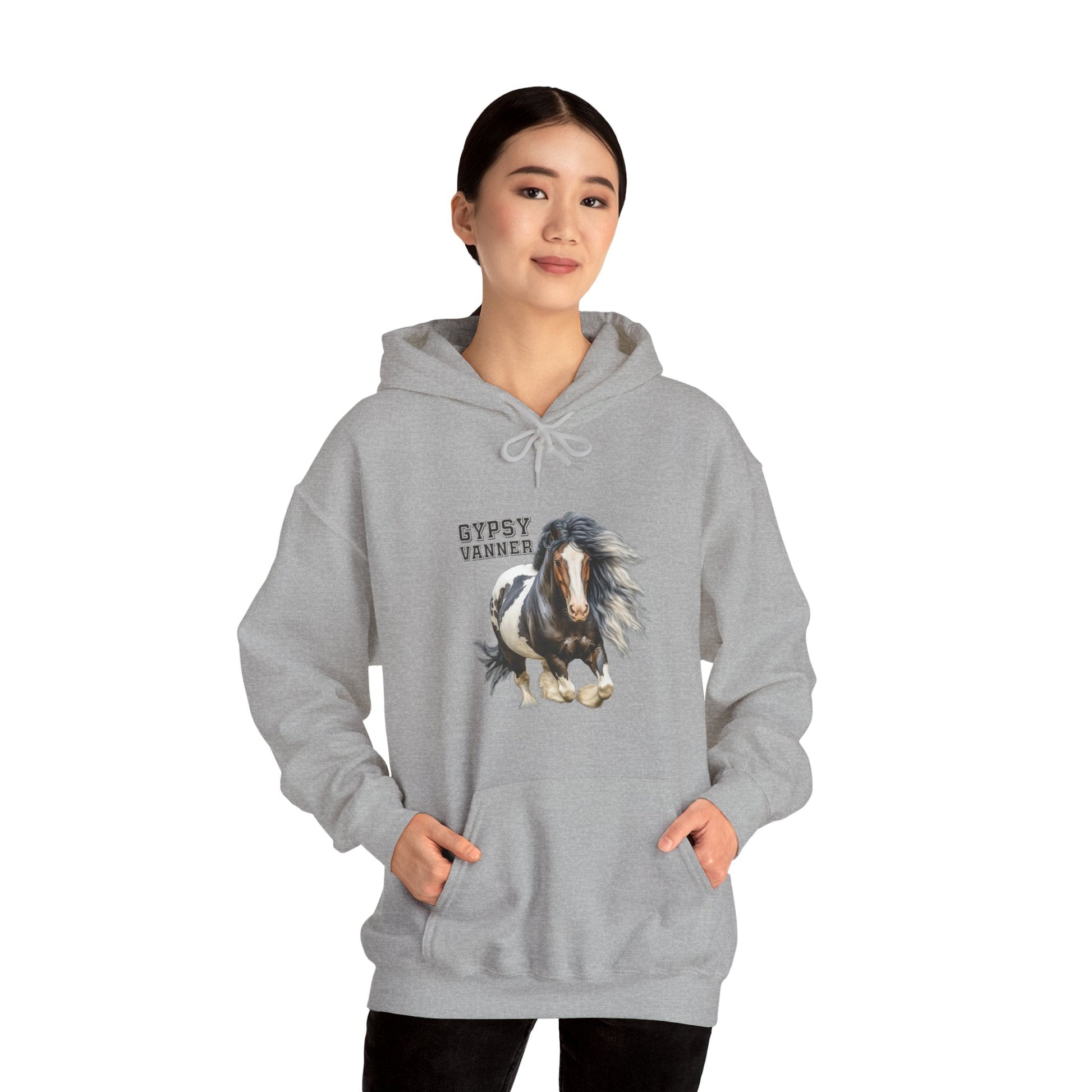 Gypsy Vanner Horse Shirt - Catch the Gypsy Spirit - Vanner Cob Horse Lover - FlooredByArt