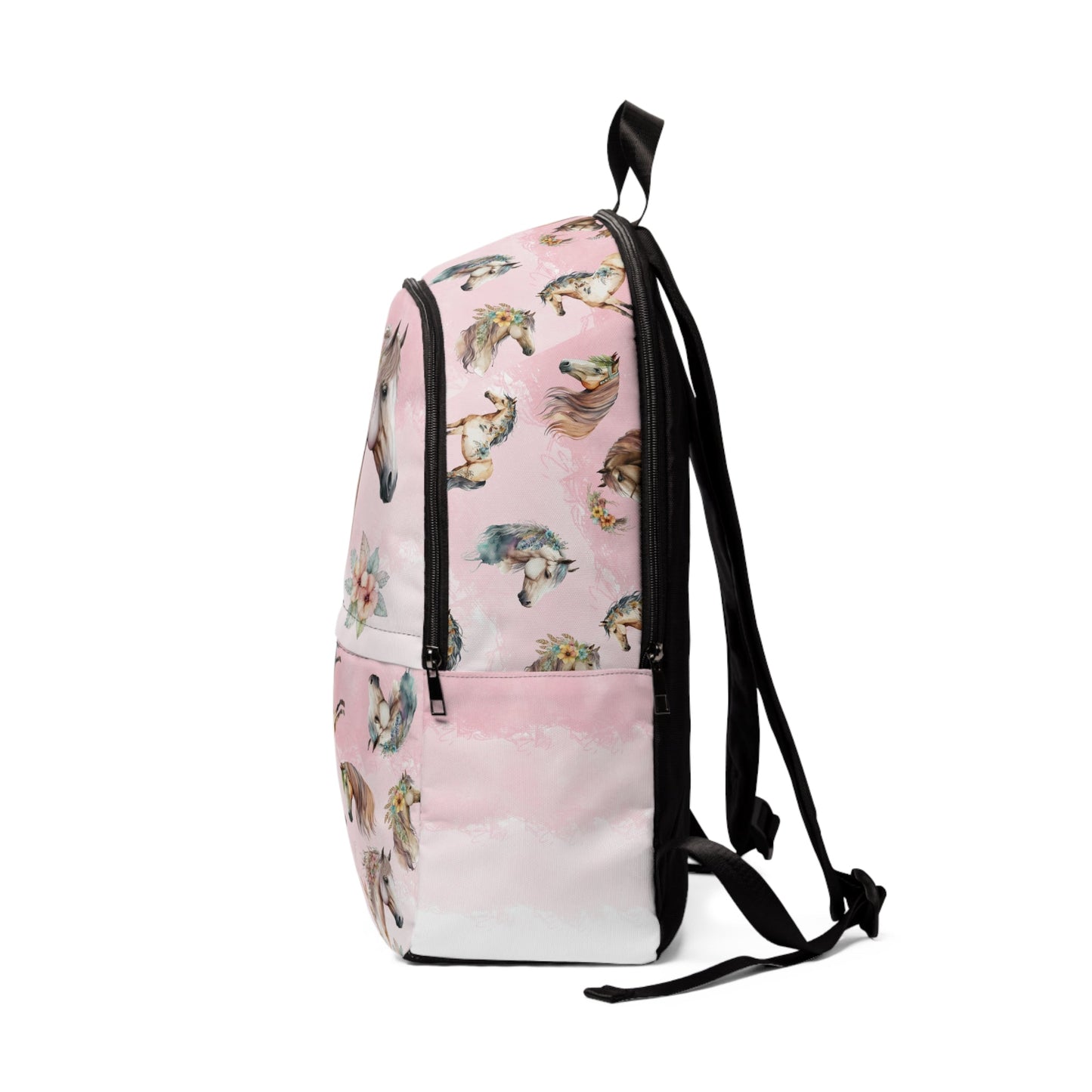 Personalized Dream Horse Backpack, Ladies Bookbag, School College Pack - FlooredByArt