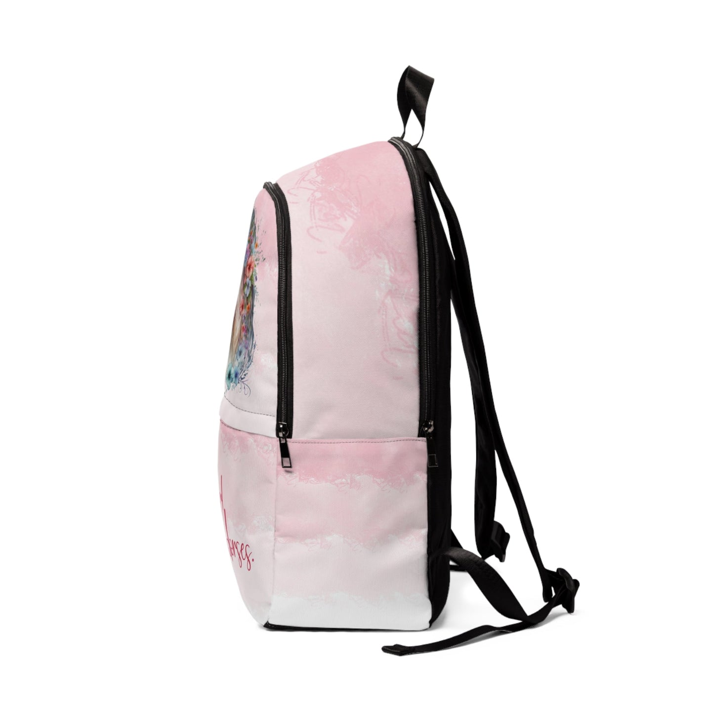 Personalized Fantasy Horse Backpack, Fashionable Girls Bookbag, School Pack - FlooredByArt
